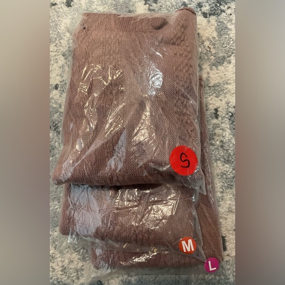 Ginger G Pink Mock Neck Sweater - Picture 12 of 12